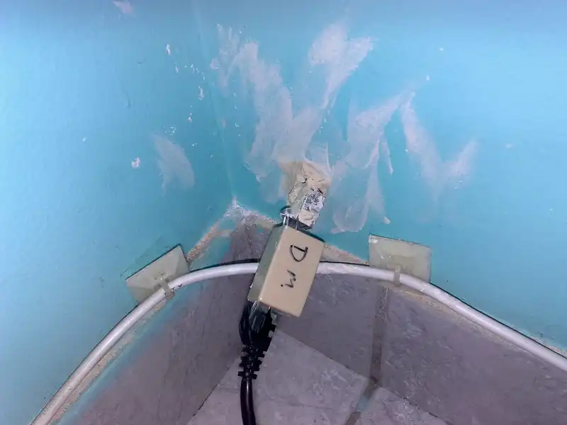 cable through wall