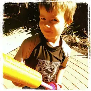 j with water pistol