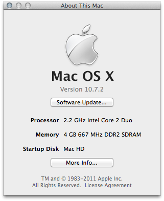 about this mac