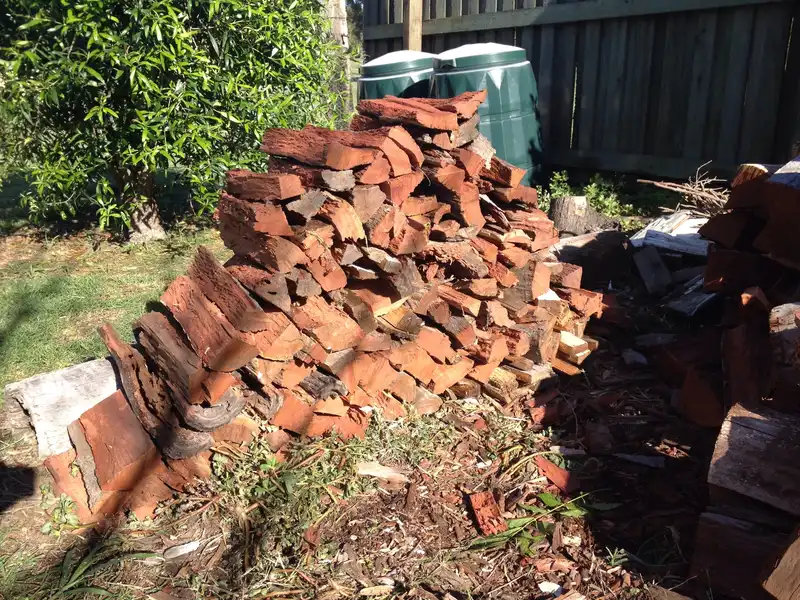 pile of cut wood