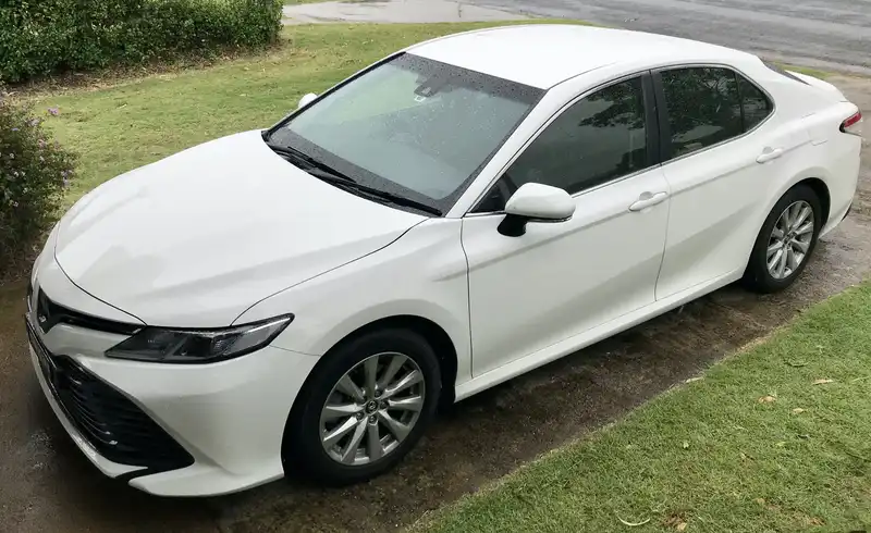 white camry