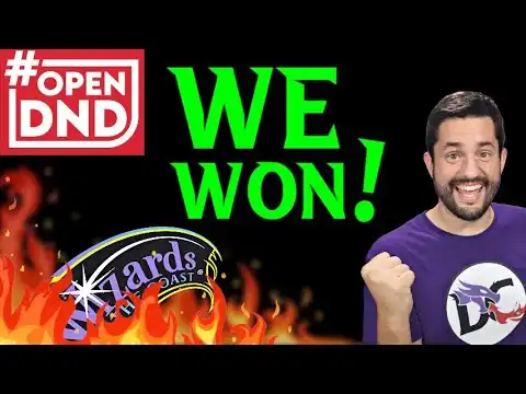 WE WON! OGL 1.0a is FOREVER SAVED!