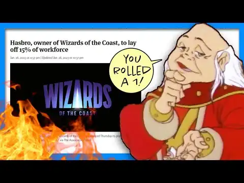Hasbro TERMINATES 15% of Employees After Dungeons & Dragons OGL Backlash!
